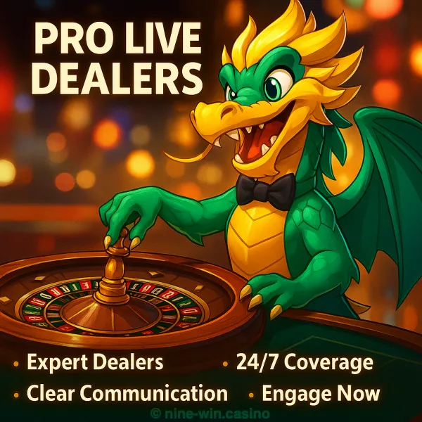 Ninewin Professional Live Dealers