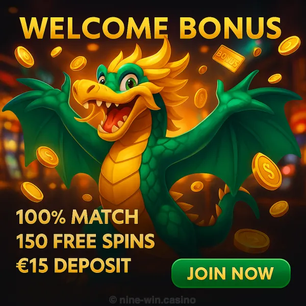 Ninewin Casino Welcome Bonus